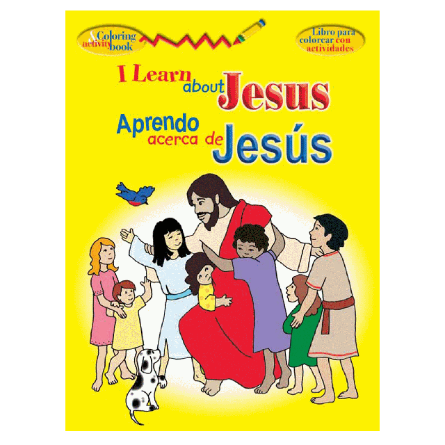 I Learn About Jesus - Bilingual Coloring & Activity Book