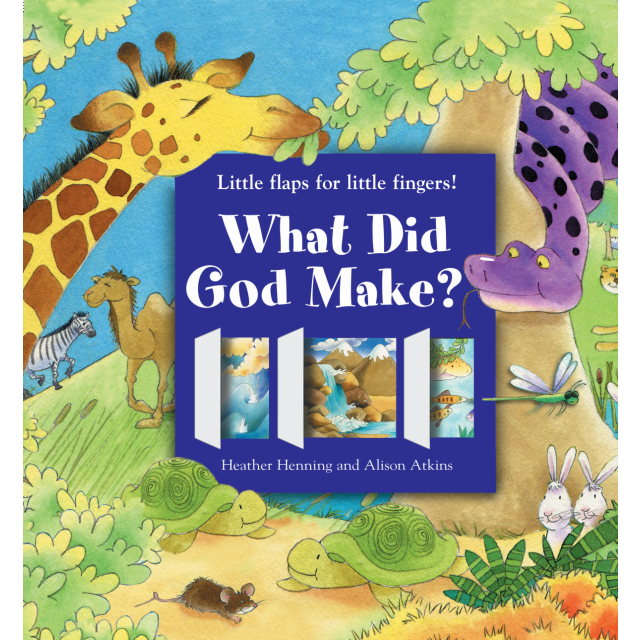 What Did God Make - Little flaps for little fingers!