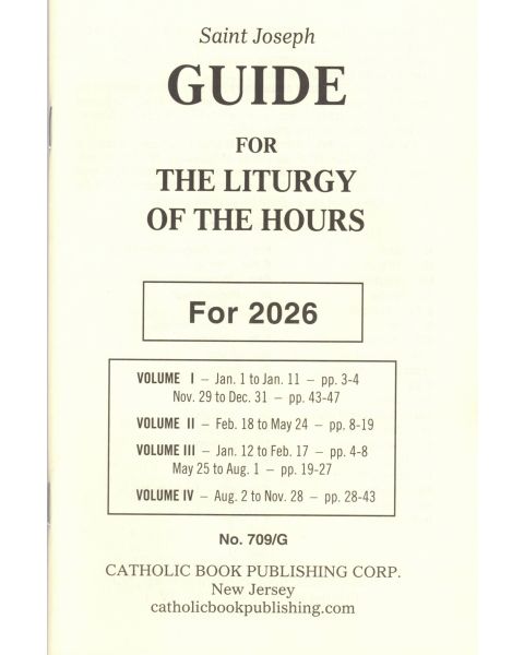 2026 Liturgy Of The Hours Guide